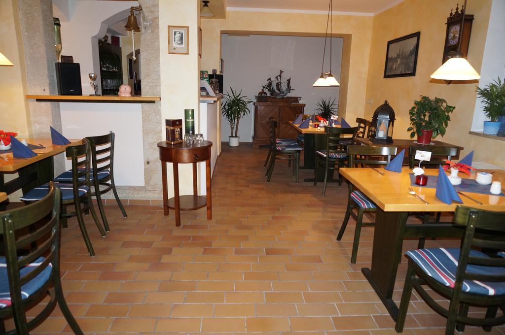 Pension Goldener Anker Reinhardtsdorf-Schona ภายนอก รูปภาพ